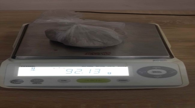 Bolu'da uyuşturucu operasyonu