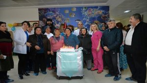Diyaliz hastalarına moral verdiler