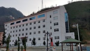 Doğankent'ten yapılan yurt binasında sona yaklaşıldı