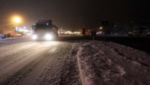 Düzce'de kar yağışı etkili oluyor