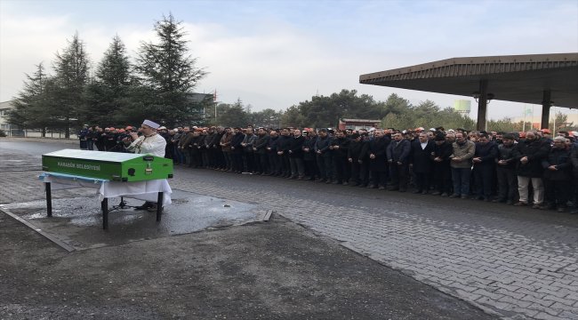 Elektrik akımına kapılarak ölen işçi defnedildi