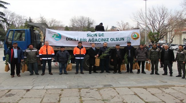 Erbaa'da "Yeni Yıla Fidan Dikerek Girelim" projesi