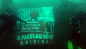 Giresun'da hayatını kaybeden itfaiyeci için dalış etkinliği