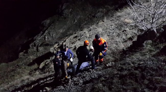 Gümüşhane'de cenaze dönüşü kaza: 2 ölü