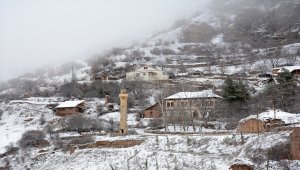 Gümüşhane'de kar yağışı