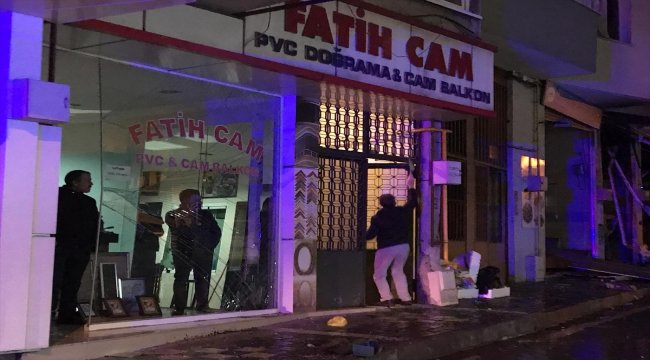  Trabzon'da tüpgaz bayisinde patlama