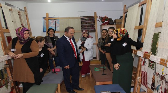 İlçe Milli Eğitim Müdüründen HEM ziyareti