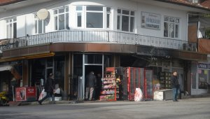 Karabük'te iş yerine molotofkokteyliyle saldırı