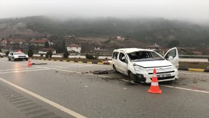 Karabük'te kamyonet devrildi: 1 ölü, 1 yaralı