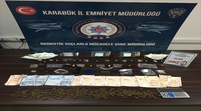 Karabük'te uyuşturucu operasyonu