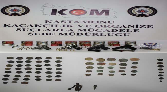 Kastamonu'da tarihi eser kaçakçılığı operasyonu