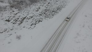 Kastamonu'da yoğun kar yağışı
