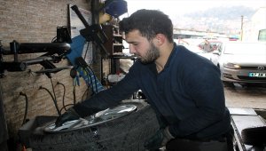 Kış lastiği uygulaması