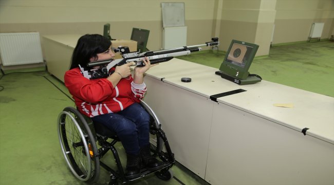 Milli atıcılar Paralimpik Oyunları için sıkı çalışıyor