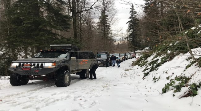 Off-road tutkunları yaban hayvanlarını unutmadı