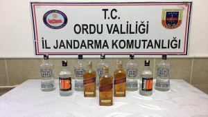Ordu'da sahte içki ele geçirildi