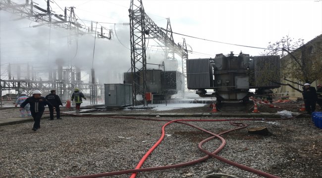 OSB'de patlayan trafo yangına neden oldu