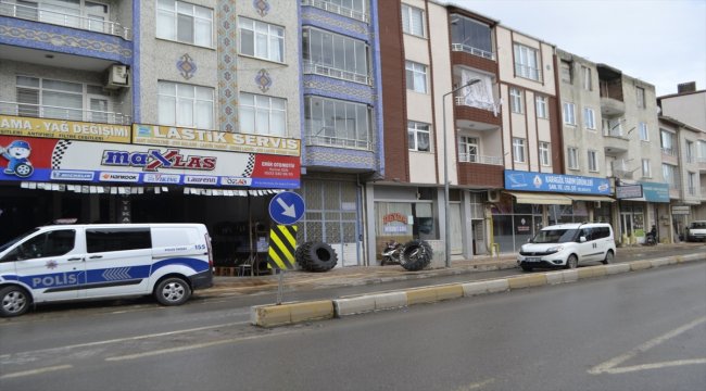 Samsun'da apartman boşluğuna düşen kişi öldü