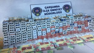 Samsun'da kaçakçılık operasyonu