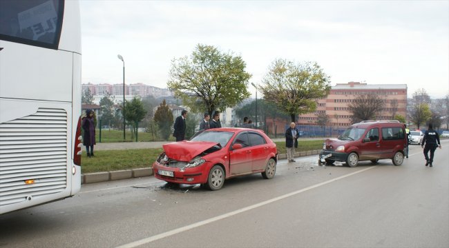 Samsun'da trafik kazası: 4 yaralı