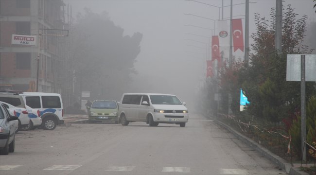 Taşova’da sis