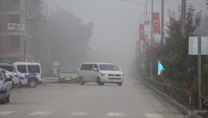 Taşova’da sis