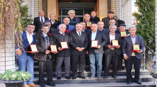 THK'dan Tosya'ya teşekkür plaketi
