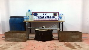 Tokat'ta sahte içki operasyonu