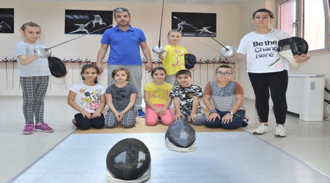 Trabzon'da eskrime ilgi artıyor