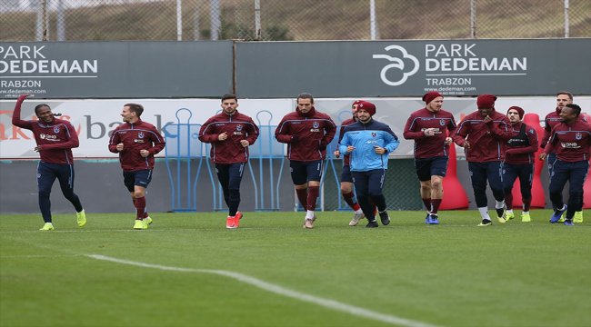 Trabzonspor'da Çaykur Rizespor maçı hazırlıkları başladı