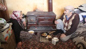 Yaşlı kardeşler barakada yaşam mücadelesi veriyor
