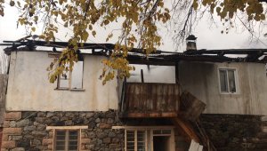Yusufeli'nde yangın