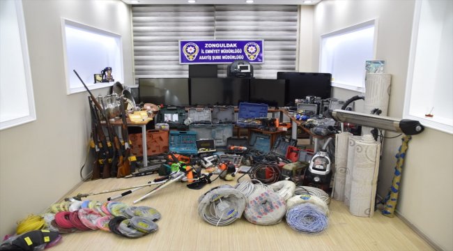 Zonguldak'ta hırsızlık şüphelilerine operasyon