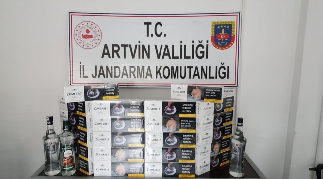 Artvin'de kaçakçılıkla mücadele