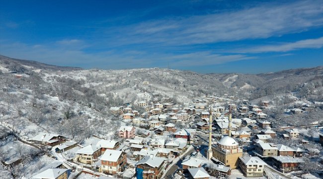 Batı Karadeniz "beyaz örtü"yle büyülüyor