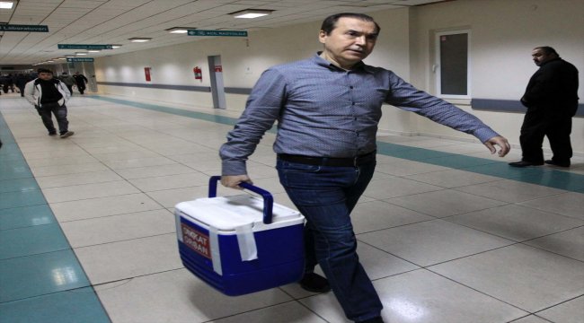 Beyin ölümü gerçekleşen kadının organları 3 hastaya umut oldu