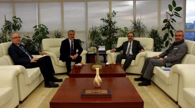 Büyükşehir Belediye Başkanı Şahin'den OMÜ'ye ziyaret