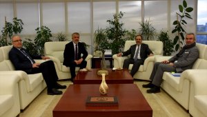 Büyükşehir Belediye Başkanı Şahin'den OMÜ'ye ziyaret
