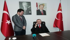 Cumhurbaşkanı Erdoğan, bir genç için kız istedi