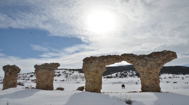 Dağın eteğindeki antik kent turizme kazandırılacak