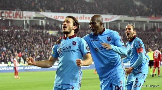 Demir Grup Sivasspor-Trabzonspor karşılaşması 1-1