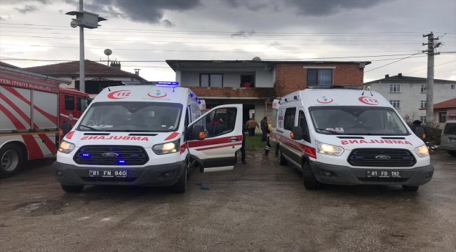 Düzce'de karbonmonoksit gazından zehirlenen çift hayatını kaybetti