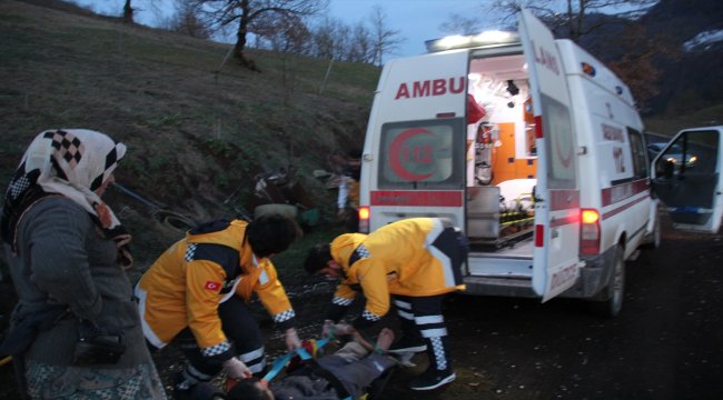 Düzce'de trafik kazası: 1 yaralı