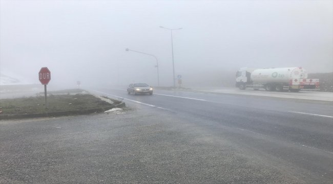 Düzce'de yoğun sis