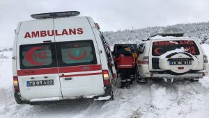 Ekipler hasta kadın için seferber oldu