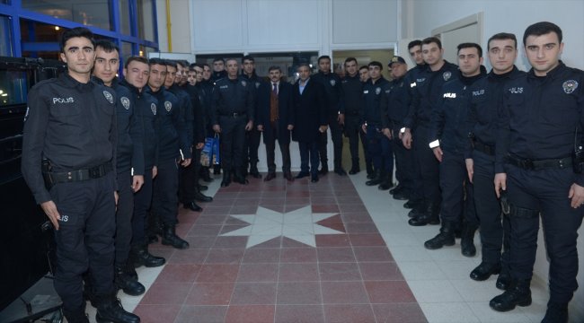 Emniyet Müdürü Dağdeviren'den polislere moral ziyareti