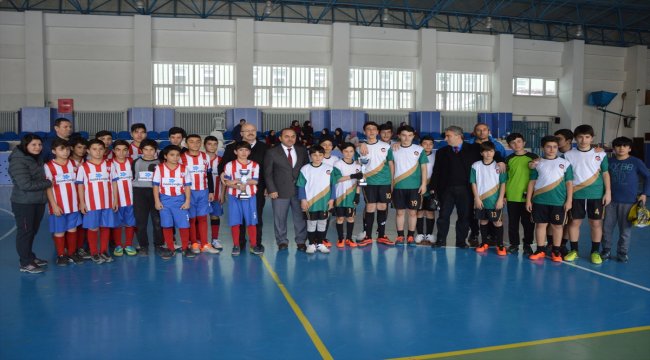 Futsal final maçı Havza'da yapıldı