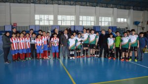 Futsal final maçı Havza'da yapıldı