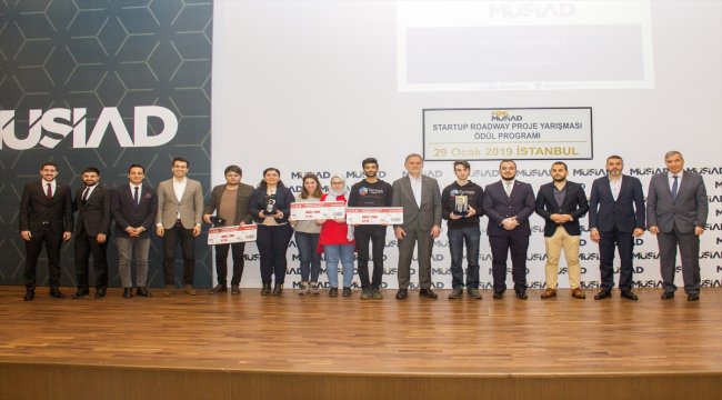 Genç MÜSİAD Startup Roadway Proje Yarışması ödülleri sahiplerini buldu