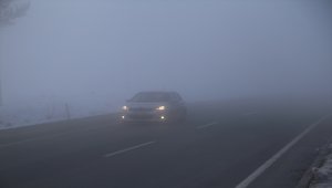 Ilgaz Dağı'nda sis ulaşımı olumsuz etkiliyor
